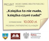 Plakat informujący o realizowanym projekcie