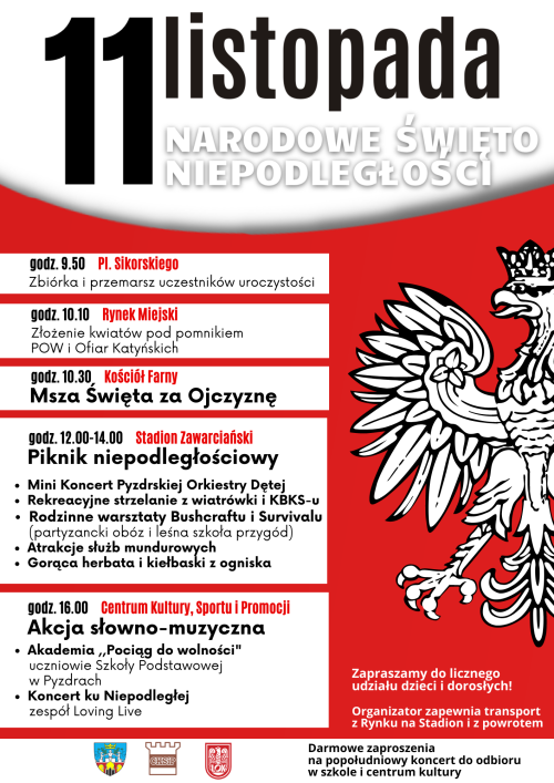 Święto Niepodległości plakat