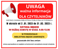 Plakat informacyjny
