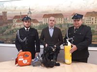 Druhowie ochotnicy z Wrąbczynka otrzymali nowy sprzęt ratowniczy