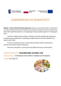 Plakat informacyjny