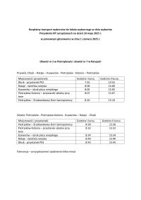 Bezpłatny transport wyborców