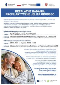 Plakat informacyjny