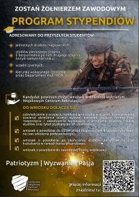 Program stypendiów adresowany do przyszłych studentów: