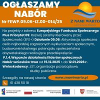 LGD "Z Nami Warto" ogłosiło nabory