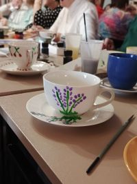 ,,Warsztaty Rękodzieła - Malowanie Filiżanek”.