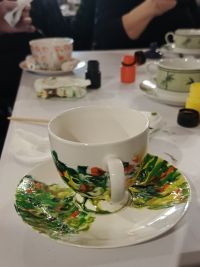 ,,Warsztaty Rękodzieła - Malowanie Filiżanek”.