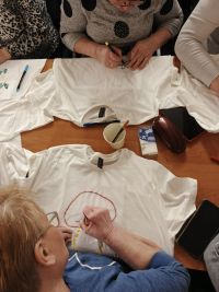 Warsztaty rękodzieła- malowanie koszulek