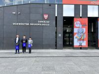 Uroczyste wręczenie nagród w Urzędzie Marszałkowskim Województwa Wielkopolskiego.