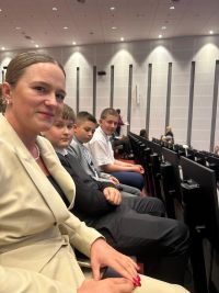Uroczyste wręczenie nagród w Urzędzie Marszałkowskim Województwa Wielkopolskiego.