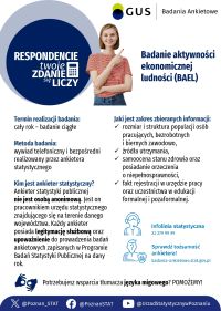 Plakat informacyjny