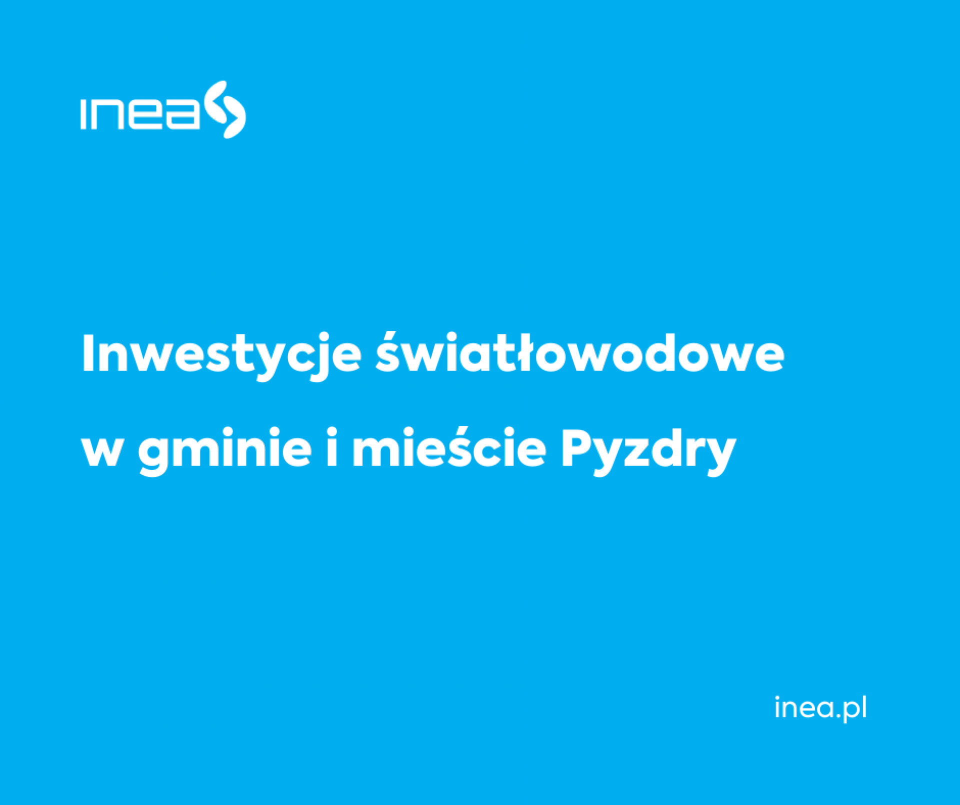 Szybki Internet dla mieszkańców