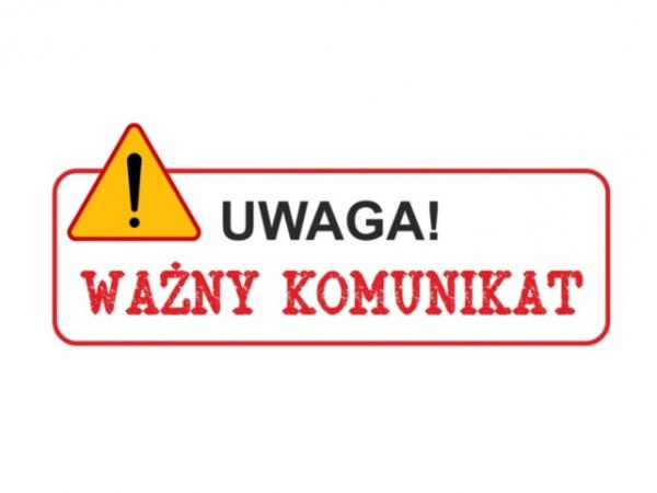 Informacja dla mieszkańców