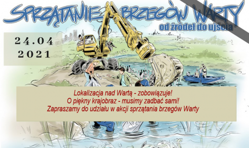Akcja ekologiczna - sprzątamy brzegi Warty