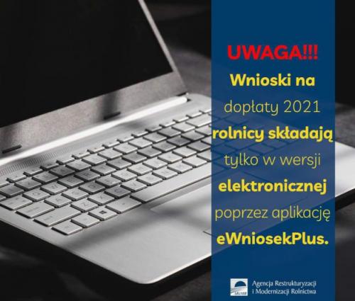 Wnioski o dopłaty tylko online