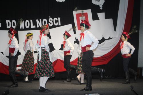 Uczniowie uczcili Narodowe Święto Niepodległości