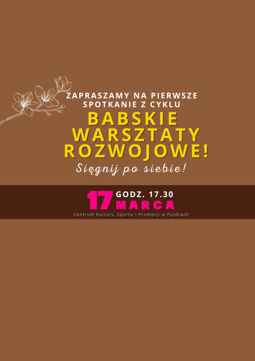 Cykl warsztatów z okazji Dnia Kobiet