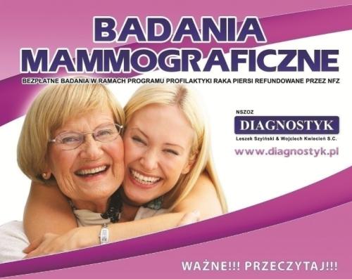 Badania mammograficzne