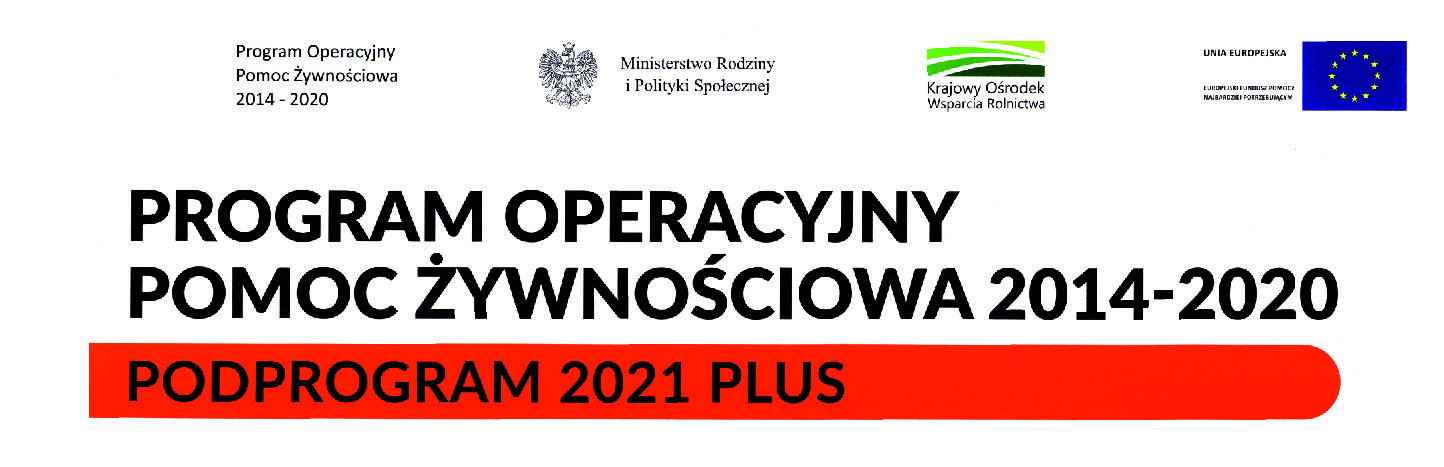 POPŻ PODPROGRAM 2021 PLUS - efekty