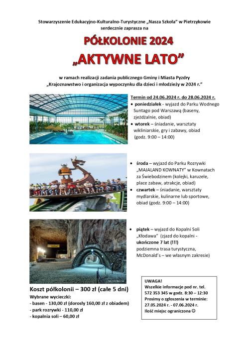 Półkolonie 2024
