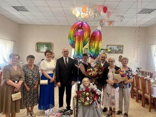 Setne urodziny naszej mieszkanki!