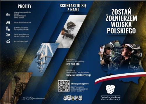 Informacja o programach szkoleniowych  i edukacyjnych Ministerstwa Obrony Narodowej