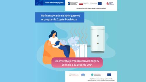 Dofinansowanie na kotły gazowe z programu Czyste Powietrze