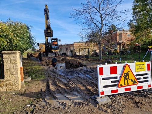 Budowa nowych sieci wodociągowych i sanitarnych