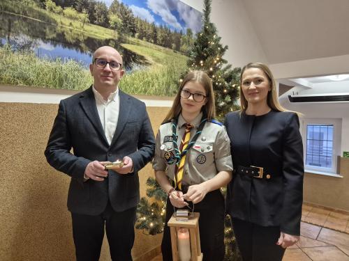 Betlejemskie Światło Pokoju dotarło do gminy Pyzdry!